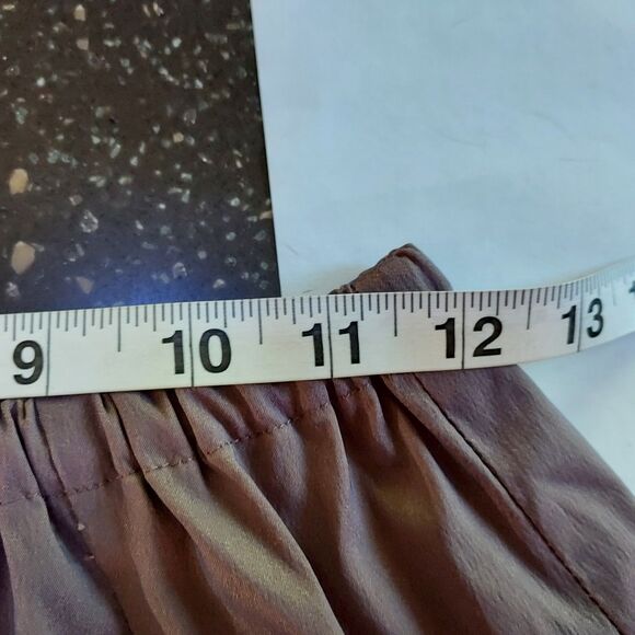 Tadashi Shoji Two Piece Set Skirt 14 Ruched Top Shirt 12 Sequins Party Formal - Picture 12 of 16